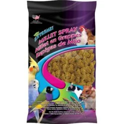 Brown's Extreme! Natural Spray Millet Bird Treat, 4-oz Bag, 7 Count
