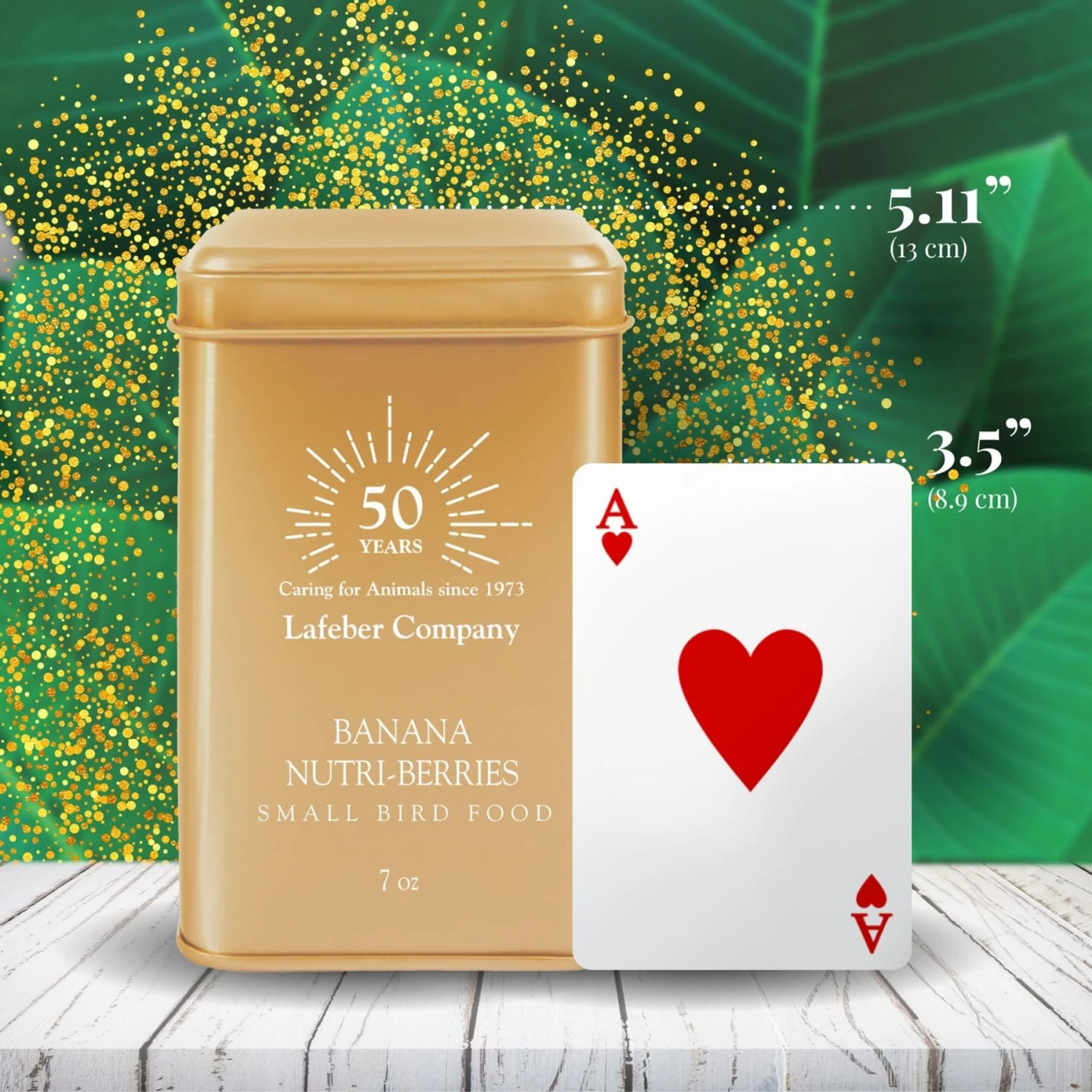 Lafeber Banana Nutri-Berries Small Bird Food, 7-oz Tin 7 Lafeber Banana Nutri-Berries Small Bird Food, 7-oz Tin - Image 5