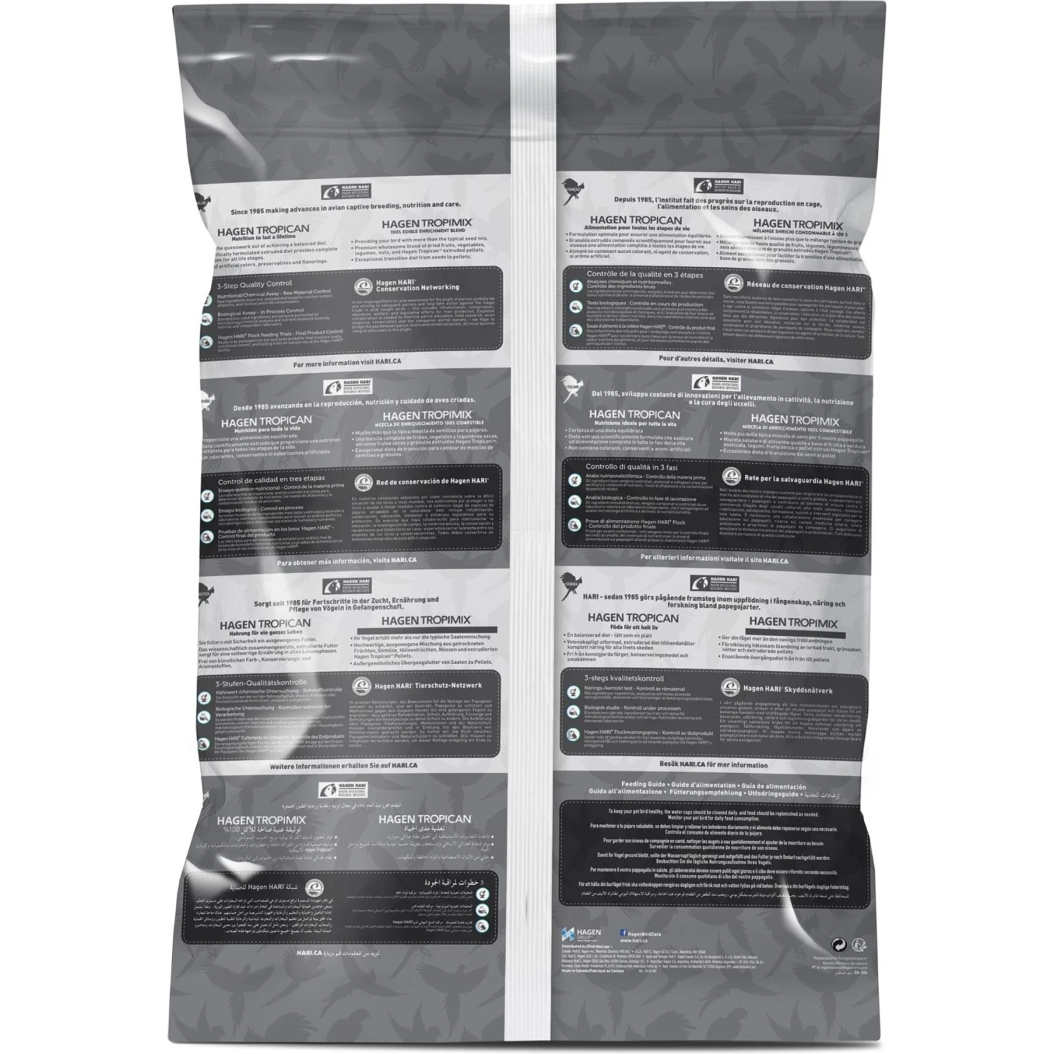 Tropimix Canary & Finch Bird Food, 8-lb Bag 4 Tropimix Canary & Finch Bird Food, 8-lb Bag - Image 2