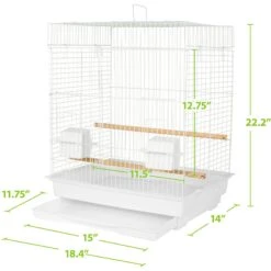 Caitec 450S Fun Kit Bird Cage, White 9 Caitec 450S Fun Kit Bird Cage, White -Sunny Decor Shop 797902 PT3. AC SS1800 V1680888306