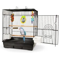 Caitec 448S Fun Kit Bird Cage, Black