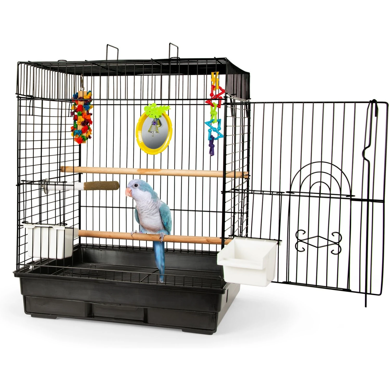 Caitec 448S Fun Kit Bird Cage, Black 3 Caitec 448S Fun Kit Bird Cage, Black