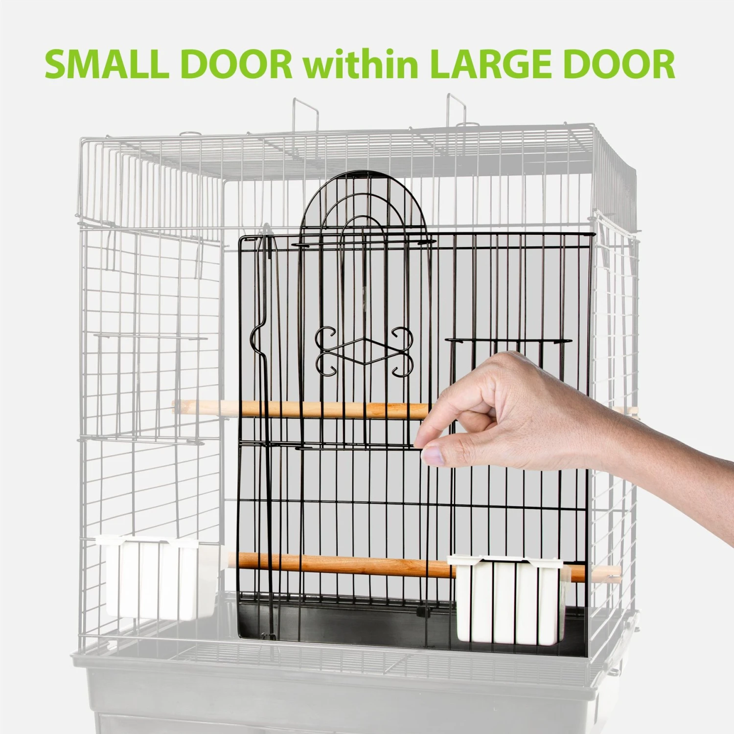 Caitec 448S Fun Kit Bird Cage, Black 7 Caitec 448S Fun Kit Bird Cage, Black - Image 5