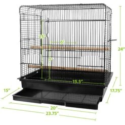 Caitec 2418S Fun Kit Bird Cage, Black 9 Caitec 2418S Fun Kit Bird Cage, Black -Sunny Decor Shop 797966 PT3. AC SS1800 V1680888315