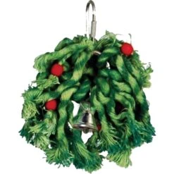 Caitec Cotton Holiday Wreath Bird Toy