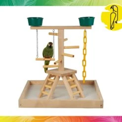 Caitec 20-in Pyramid Playland Bird Perch -Sunny Decor Shop 801870 PT1. AC SS1800 V1695997303