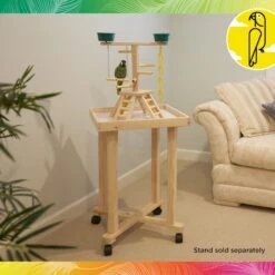 Caitec 20-in Pyramid Playland Bird Perch -Sunny Decor Shop 801870 PT2. AC SS1800 V1695997247