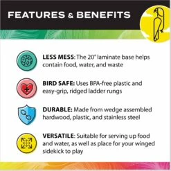 Caitec 20-in Pyramid Playland Bird Perch -Sunny Decor Shop 801870 PT5. AC SS1800 V1696260441