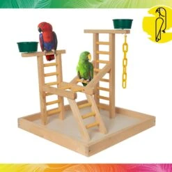 Caitec 20-in Playland With Cups Bird Perch 11 Caitec 20-in Playland With Cups Bird Perch -Sunny Decor Shop 801886 PT1. AC SS1800 V1696001016