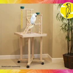 Caitec 24-in Playland With Cups Bird Perch -Sunny Decor Shop 801902 PT2. AC SS1800 V1696000957
