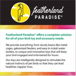 Caitec 24-in Playland With Cups Bird Perch -Sunny Decor Shop 801902 PT6. AC SS1800 V1696262303