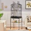 Yaheetech Open Top Metal Cage, Black, 67.5-in -Sunny Decor Shop 816558 MAIN. AC SS1800 V1681313050