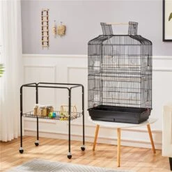 Yaheetech Open Top Metal Cage, Black, 67.5-in -Sunny Decor Shop 816558 PT1. AC SS1800 V1681317481