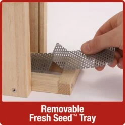 Natures Way Bird Products Vertical Wave Bird Feeder -Sunny Decor Shop 817726 PT4. AC SS1800 V1681500940