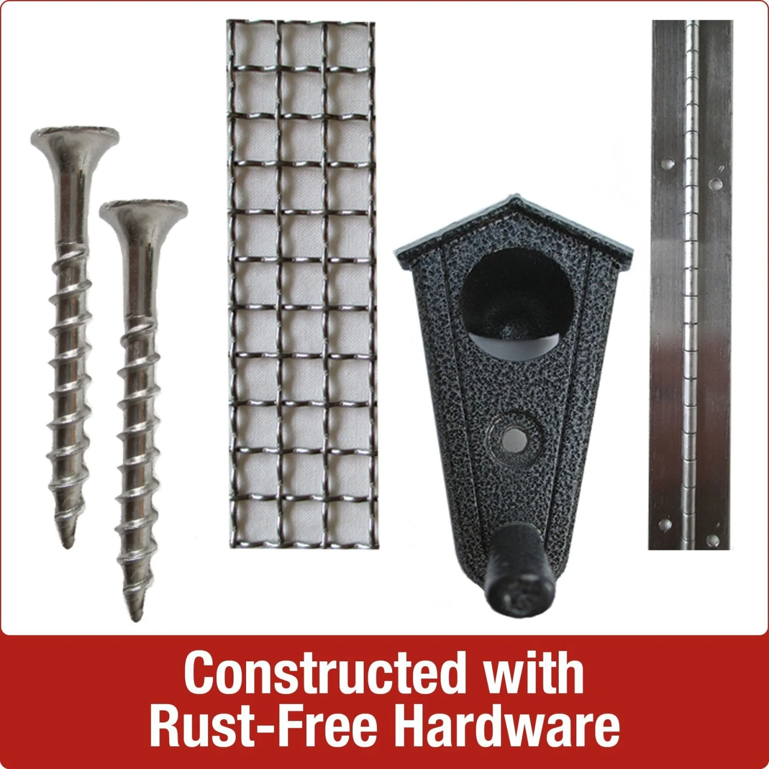 Natures Way Bird Products Hopper Bird Feeder With Suet 6 Natures Way Bird Products Hopper Bird Feeder With Suet - Image 4