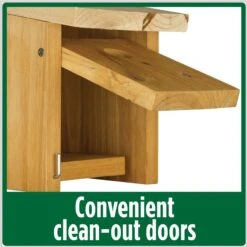 Natures Way Bird Products Wren Box House, Cedar 9 Natures Way Bird Products Wren Box House, Cedar -Sunny Decor Shop 817806 PT2. AC SS1800 V1681743389