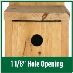 Natures Way Bird Products Wren Box House, Cedar 10 Natures Way Bird Products Wren Box House, Cedar -Sunny Decor Shop 817806 PT3. AC SS1800 V1681743399