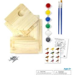 Natures Way Bird Products My First Wren House, Brown -Sunny Decor Shop 817990 PT2. AC SS1800 V1681739773