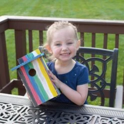 Natures Way Bird Products My First Bird House With Viewing Window, Brown -Sunny Decor Shop 818006 PT5. AC SS1800 V1681502195