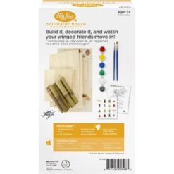 Natures Way Bird Products My First Pollinator Bird House, Brown -Sunny Decor Shop 818022 PT2. AC SS1800 V1681501619