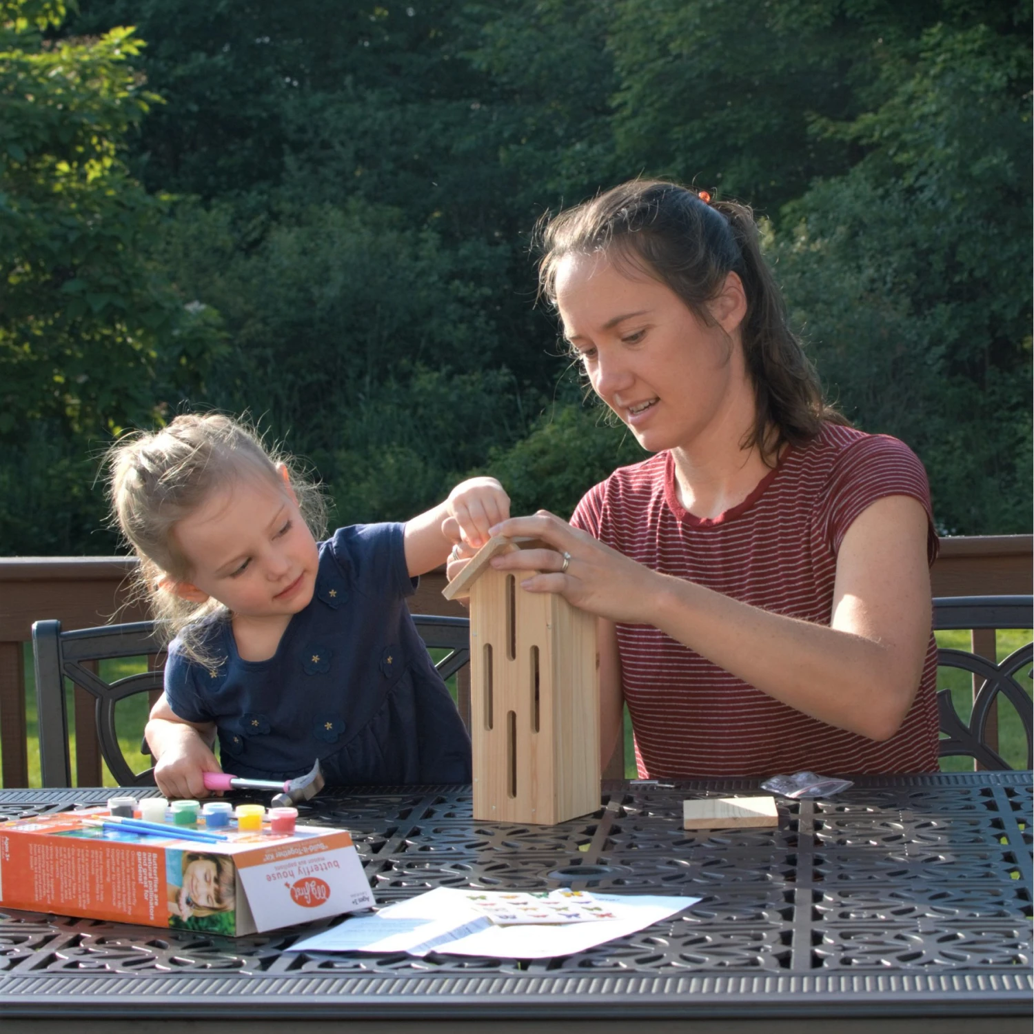Natures Way Bird Products My First Butterfly Bird House, Brown 7 Natures Way Bird Products My First Butterfly Bird House, Brown - Image 5