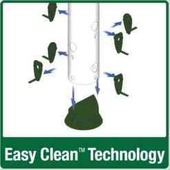 Natures Way Bird Products Wide Easy Clean Bird Feeder, Green, 2.8-qt -Sunny Decor Shop 818054 PT2. AC SS1800 V1681743402