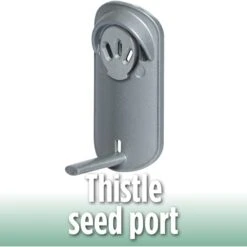 Natures Way Bird Products Deluxe Easy Clean Bird Feeder, Silver, 1.5-qt -Sunny Decor Shop 818086 PT6. AC SS1800 V1681738103