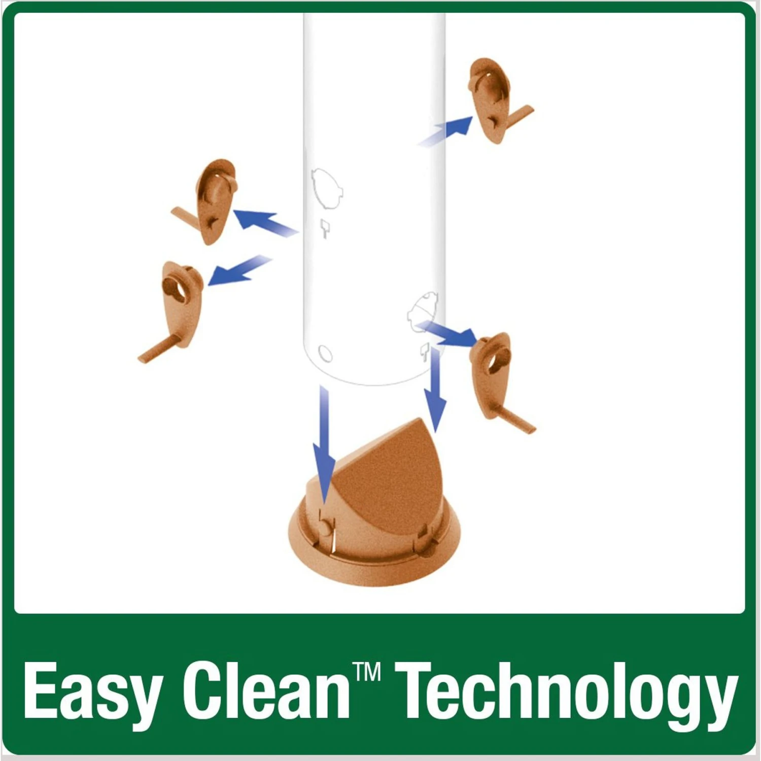 Natures Way Bird Products Wide Deluxe Easy Clean Bird Feeder, Copper, 1.5-qt 5 Natures Way Bird Products Wide Deluxe Easy Clean Bird Feeder, Copper, 1.5-qt - Image 3