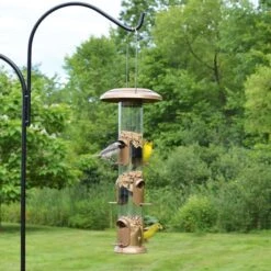 Natures Way Bird Products Deluxe Funnel Flip Top Bird Feeder, Copper, 1.5-qt -Sunny Decor Shop 818134 PT1. AC SS1800 V1681509698