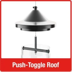 Natures Way Bird Products Tube Bird Feeder, Black -Sunny Decor Shop 818294 PT4. AC SS1800 V1681743345