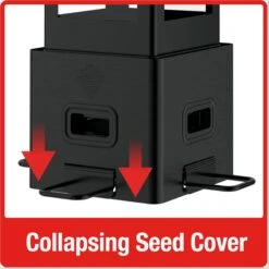 Natures Way Bird Products Squirell Sheild Choice Lantern Bird Feeder, Black, 3.2-qt -Sunny Decor Shop 818334 PT3. AC SS1800 V1681743345