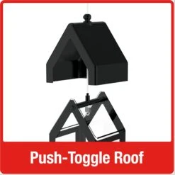 Natures Way Bird Products Squirell Sheild Choice Lantern Bird Feeder, Black, 3.2-qt -Sunny Decor Shop 818334 PT5. AC SS1800 V1681743676