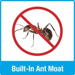 Natures Way Bird Products Window Hummingbird Feeder, Red, 7-oz -Sunny Decor Shop 818366 PT7. AC SS1800 V1681509565