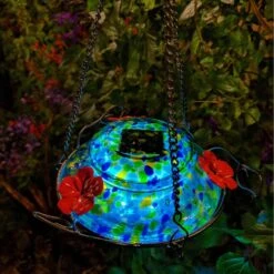Natures Way Bird Products Illuminated Top Fill Bird Feeder, Multiple Colors, 16-oz -Sunny Decor Shop 818446 PT3. AC SS1800 V1681738075