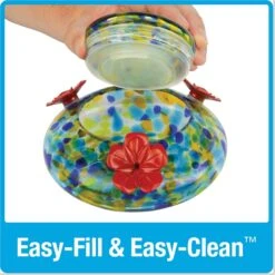 Natures Way Bird Products Illuminated Top Fill Bird Feeder, Multiple Colors, 16-oz -Sunny Decor Shop 818446 PT6. AC SS1800 V1681743378