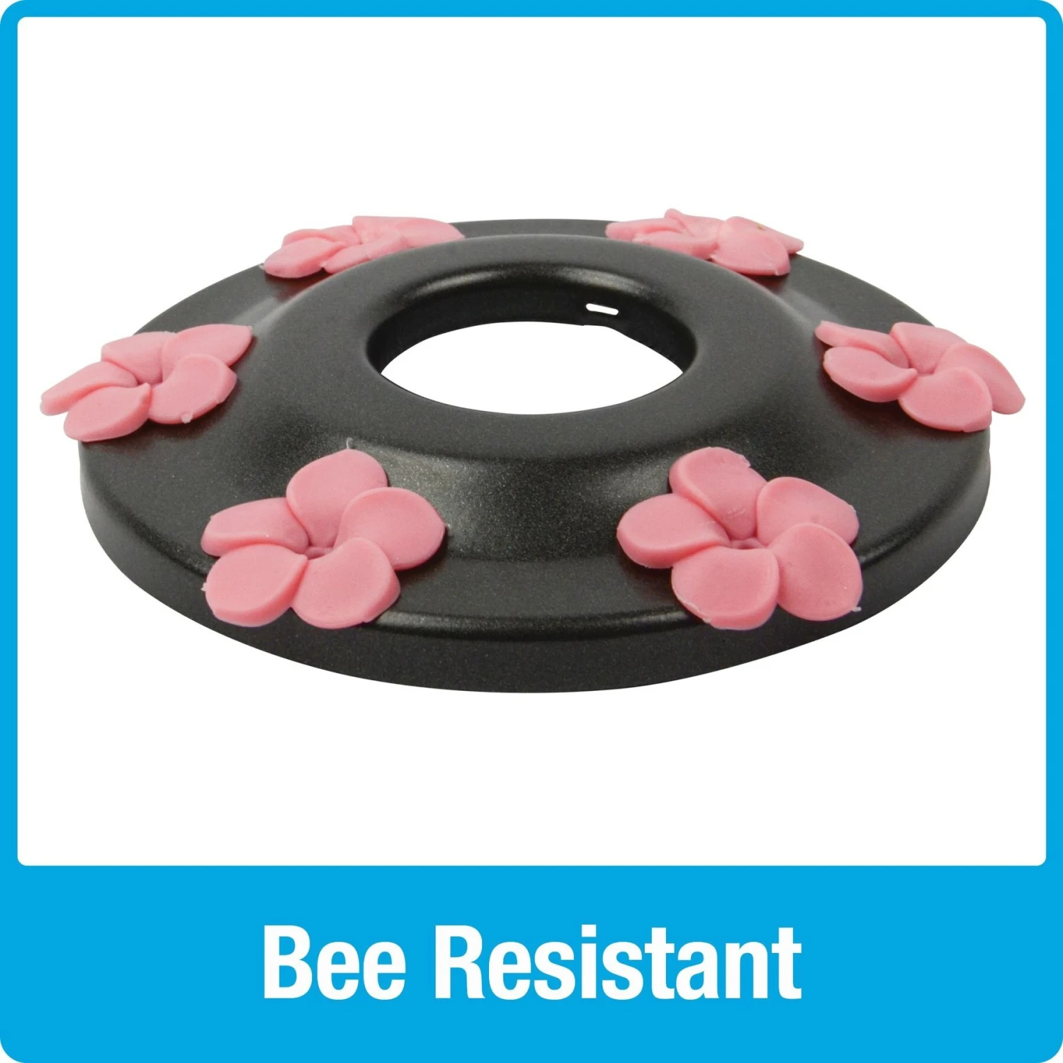 Natures Way Bird Products Antique Glass Gravity Hummingbird Feeder, Teal, 28-oz 6 Natures Way Bird Products Antique Glass Gravity Hummingbird Feeder, Teal, 28-oz - Image 4