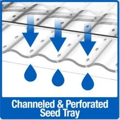 Natures Way Bird Products Clear View Window Bird Feeder, Clear, 2-cup -Sunny Decor Shop 818654 PT4. AC SS1800 V1681742870