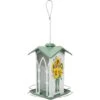 Natures Way Bird Products Country Cottage Gazebo Bird Feeder, White & Green, 1.5-qt -Sunny Decor Shop 818702 MAIN. AC SS1800 V1681738215