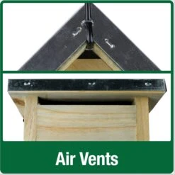 Natures Way Bird Products Rustic Weathered Wren House, Brown -Sunny Decor Shop 818718 PT2. AC SS1800 V1681742880