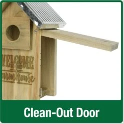 Natures Way Bird Products Rustic Weatherd Bluebird House, Brown -Sunny Decor Shop 818734 PT5. AC SS1800 V1681742821
