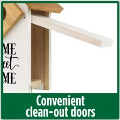 Natures Way Bird Products Farmhouse Bluebird Bird House, White -Sunny Decor Shop 818798 PT3. AC SS1800 V1681742805