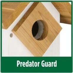 Natures Way Bird Products Farmhouse Bluebird Bird House, White -Sunny Decor Shop 818798 PT4. AC SS1800 V1681742804