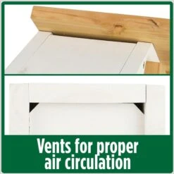 Natures Way Bird Products Farmhouse Bluebird Bird House, White -Sunny Decor Shop 818798 PT5. AC SS1800 V1681742802