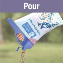 Natures Way Bird Products Seed Bag Clip Bird Feeder Accessory, Blue, 40-lb -Sunny Decor Shop 818878 PT4. AC SS1800 V1681742782