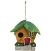 Red Carpet Studios Leaves Bird House, Brown & Green, 8-in -Sunny Decor Shop 824094 MAIN. AC SS1800 V1681415599