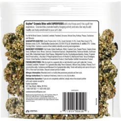 Kaytee Granola Bites Spinach & Kale Bird Treats, 4.5-oz Bag -Sunny Decor Shop 864142 PT1. AC SS1800 V1686678875