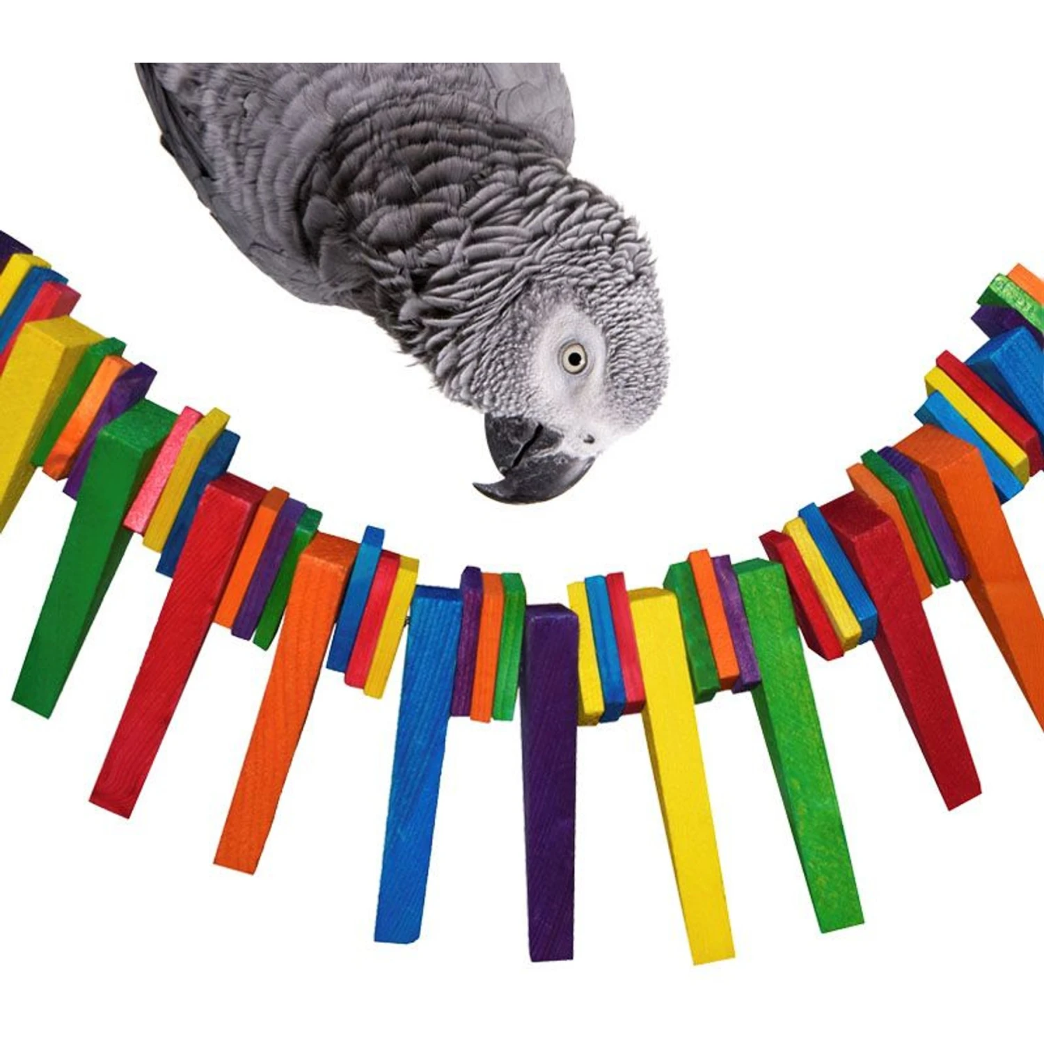 Super Bird Creations Triangle Teasers Bird Toy 3 Super Bird Creations Triangle Teasers Bird Toy