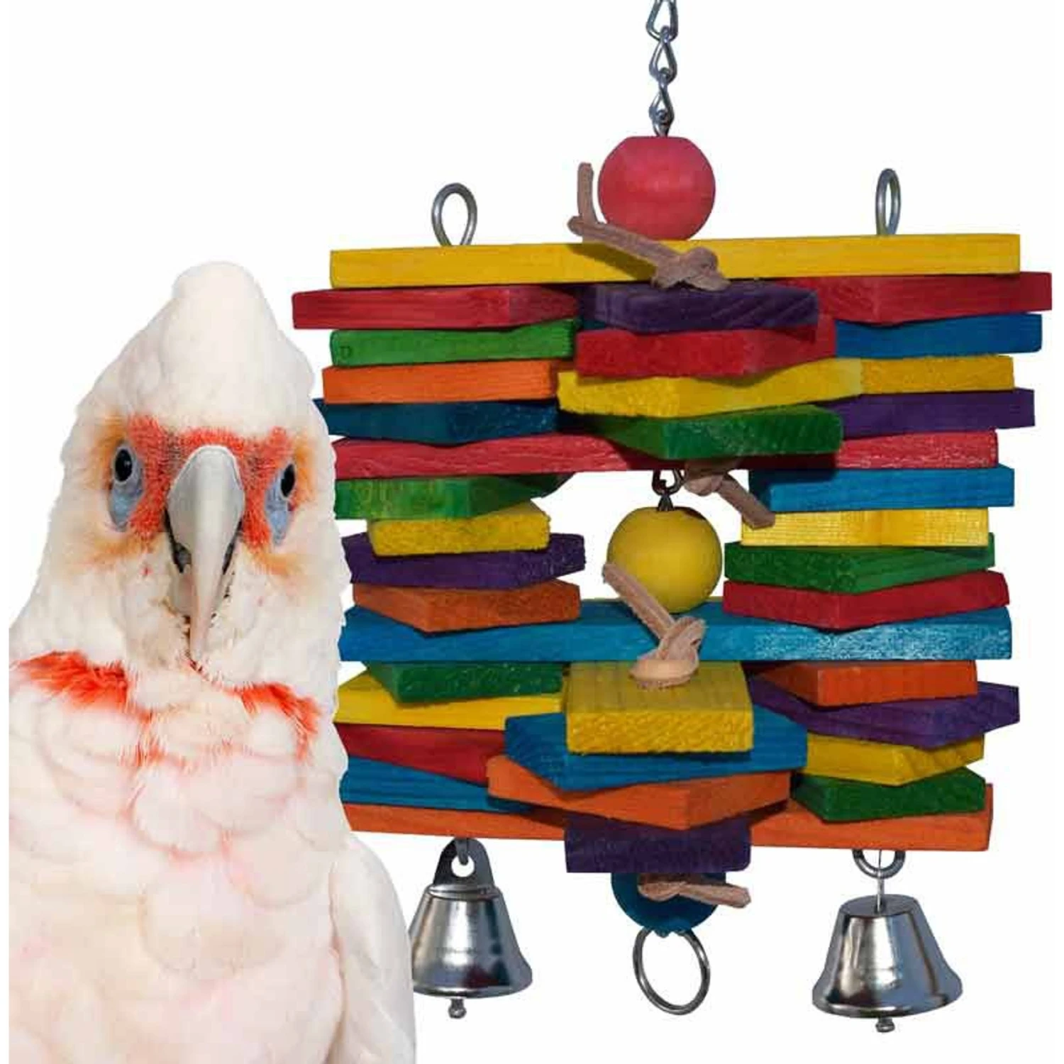 Super Bird Creations Woodpile Bird Toy 3 Super Bird Creations Woodpile Bird Toy