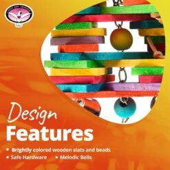 Super Bird Creations Woodpile Bird Toy 19 Super Bird Creations Woodpile Bird Toy -Sunny Decor Shop 864774 PT8. AC SS1800 V1687891757