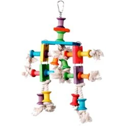 Super Bird Creations Dancing Spools Bird Toy -Sunny Decor Shop 864838 PT1. AC SS1800 V1687887277